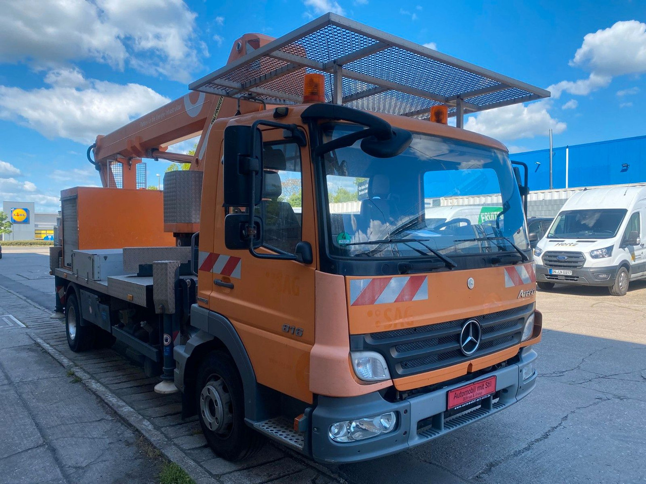 Mercedes-Benz ATEGO WUMAG ELEVANT WT230 23m TÜV - 车载空中平台:图2 Mercedes-Benz ATEGO WUMAG ELEVANT WT230 23m TÜV - 车载空中平台:图2