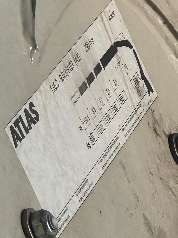 Mercedes-Benz Atego / 1324 MEILLER 4X4 KRAN ATLAS 116.3 Kipper - 翻斗车, 起重车:图4 Mercedes-Benz Atego / 1324 MEILLER 4X4 KRAN ATLAS 116.3 Kipper - 翻斗车, 起重车:图4