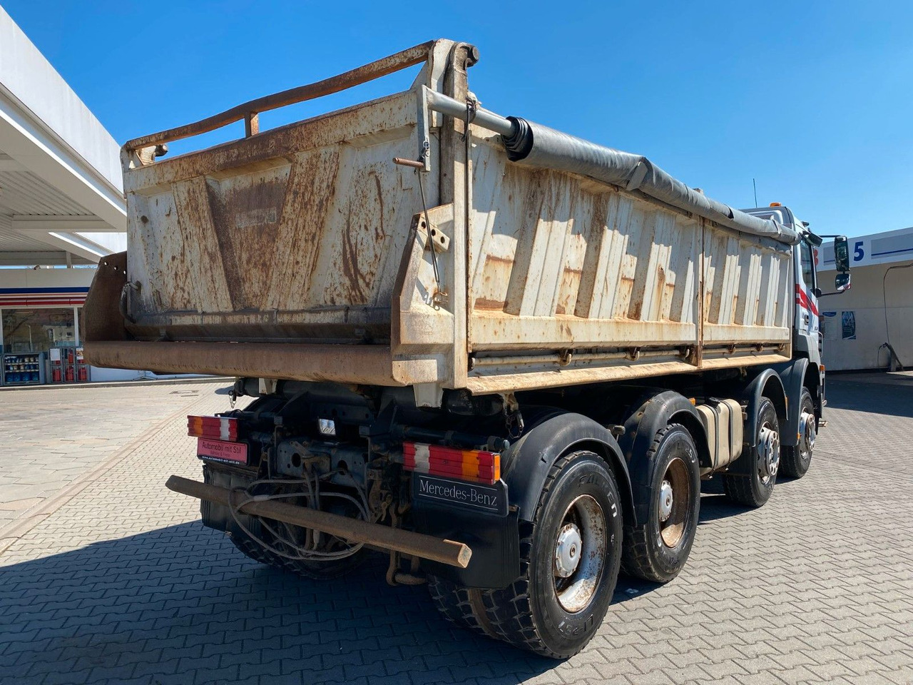 Mercedes-Benz Axor 2 C 4-Achser 3243 8x4 Kipp RETARDER MEILLER - 翻斗车:图5 Mercedes-Benz Axor 2 C 4-Achser 3243 8x4 Kipp RETARDER MEILLER - 翻斗车:图5