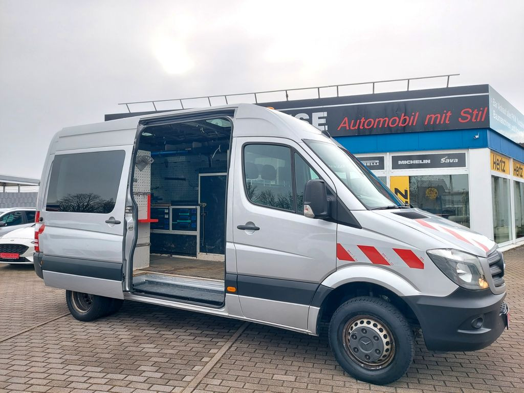 Mercedes-Benz Sprinter II Kasten 513 hoch lang Klima Regale - 无侧窗厢式货车:图1 Mercedes-Benz Sprinter II Kasten 513 hoch lang Klima Regale - 无侧窗厢式货车:图1