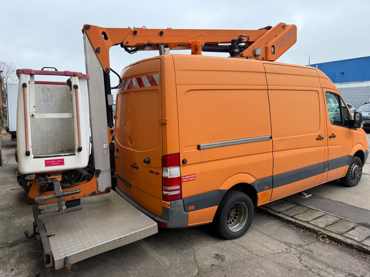 Mercedes-Benz Sprinter II Kasten 516 HUBSTEIGER 142 TPF - 车载空中平台:图5 Mercedes-Benz Sprinter II Kasten 516 HUBSTEIGER 142 TPF - 车载空中平台:图5