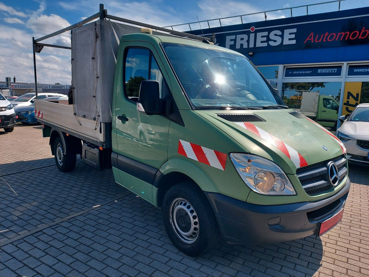 Mercedes-Benz Sprinter II Pritsche 316 Pritsche Klima Sandheiz - 侧帘货车:图1 Mercedes-Benz Sprinter II Pritsche 316 Pritsche Klima Sandheiz - 侧帘货车:图1