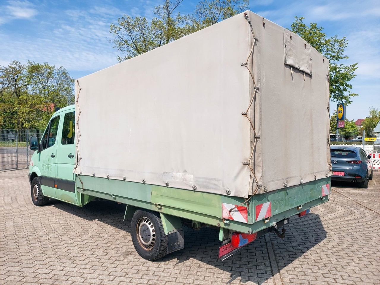 Mercedes-Benz Sprinter II Pritsche/DoKa 313 CDI KLIMA 7 SITZE - 侧帘货车, 康比货车:图4 Mercedes-Benz Sprinter II Pritsche/DoKa 313 CDI KLIMA 7 SITZE - 侧帘货车, 康比货车:图4