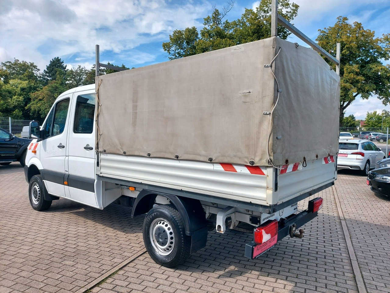 Mercedes-Benz Sprinter II Pritsche DoKa 316 4X4 Klima Standhei - 侧帘货车, 康比货车:图5 Mercedes-Benz Sprinter II Pritsche DoKa 316 4X4 Klima Standhei - 侧帘货车, 康比货车:图5