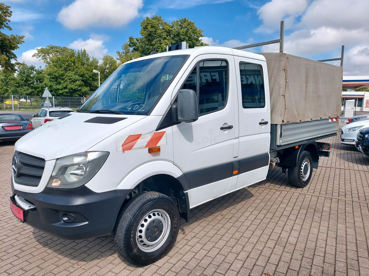 Mercedes-Benz Sprinter II Pritsche DoKa 316 4X4 Klima Standhei - 侧帘货车, 康比货车:图4 Mercedes-Benz Sprinter II Pritsche DoKa 316 4X4 Klima Standhei - 侧帘货车, 康比货车:图4