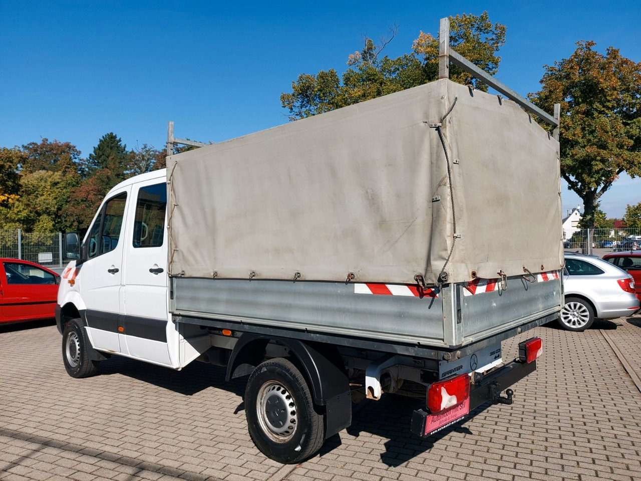 Mercedes-Benz Sprinter II Pritsche DoKa 316 CDI 4X4 Klima - 侧帘货车, 康比货车:图5 Mercedes-Benz Sprinter II Pritsche DoKa 316 CDI 4X4 Klima - 侧帘货车, 康比货车:图5