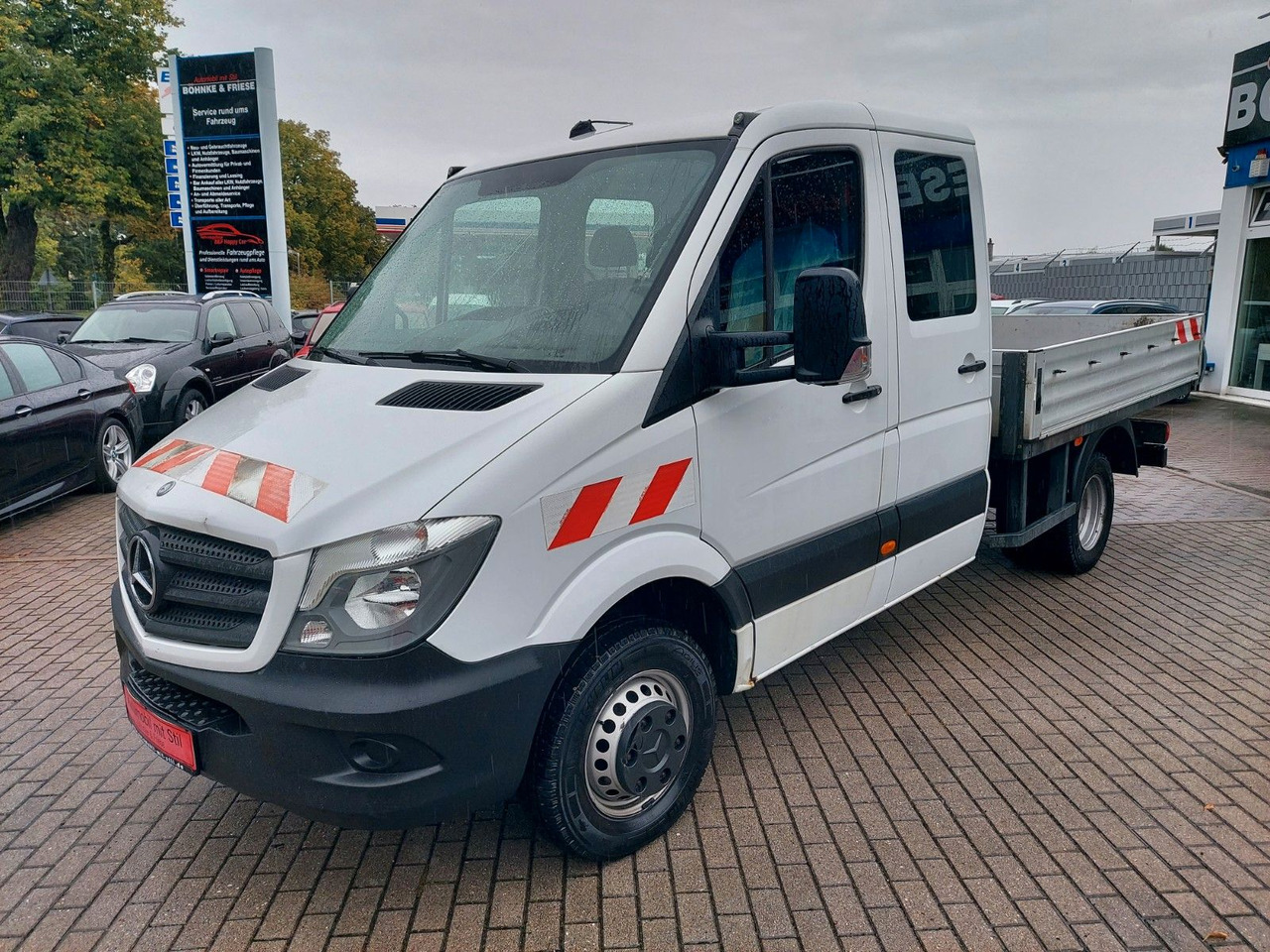 Mercedes-Benz Sprinter II Pritsche/DoKa 516 CDI KLIMA AHK - 平板货车, 康比货车:图4 Mercedes-Benz Sprinter II Pritsche/DoKa 516 CDI KLIMA AHK - 平板货车, 康比货车:图4