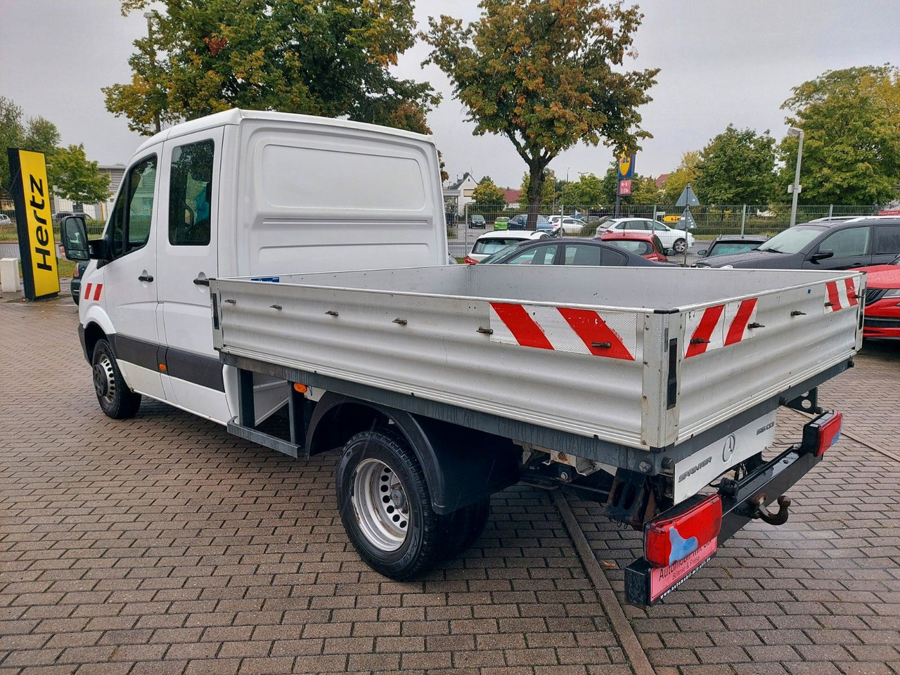 Mercedes-Benz Sprinter II Pritsche/DoKa 516 CDI KLIMA AHK - 平板货车, 康比货车:图5 Mercedes-Benz Sprinter II Pritsche/DoKa 516 CDI KLIMA AHK - 平板货车, 康比货车:图5