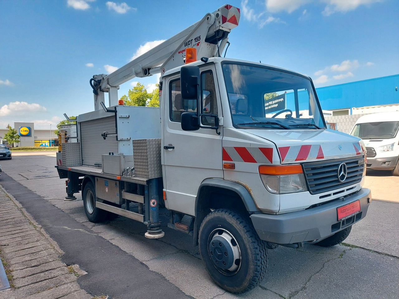 Mercedes-Benz VARIO 814D HUB Steiger WUMAG WDT 155 4X4 ALLRAD - 车载空中平台:图2 Mercedes-Benz VARIO 814D HUB Steiger WUMAG WDT 155 4X4 ALLRAD - 车载空中平台:图2