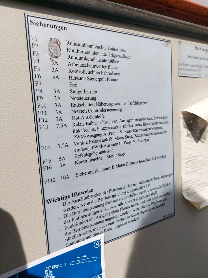 车载空中平台 Mercedes-Benz VARIO 816D 4x4 HUB Steiger Ruthmann K130:图20 车载空中平台 Mercedes-Benz VARIO 816D 4x4 HUB Steiger Ruthmann K130:图20