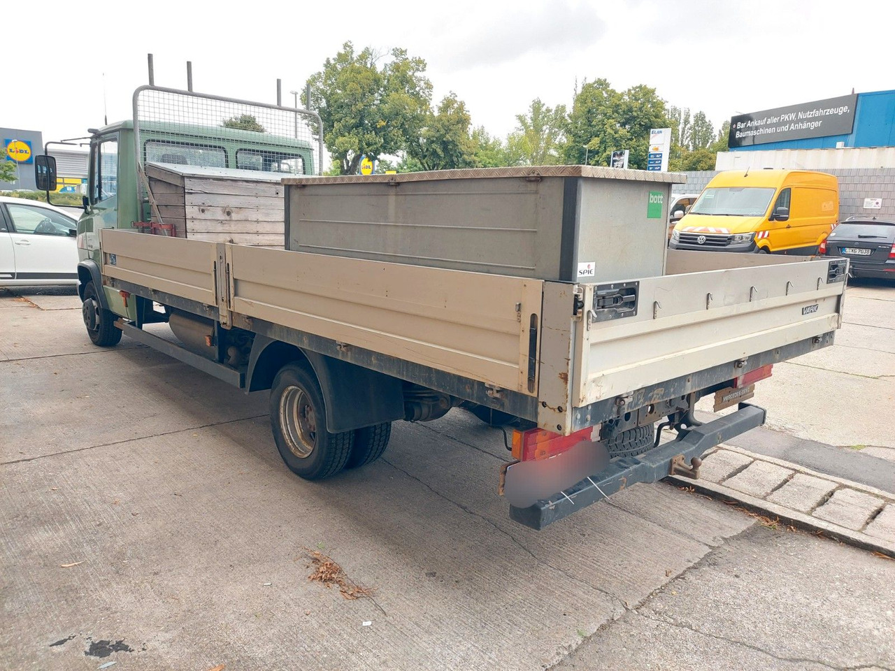 Mercedes-Benz Vario 613D Pritsche lang extralang - 平板货车:图5 Mercedes-Benz Vario 613D Pritsche lang extralang - 平板货车:图5
