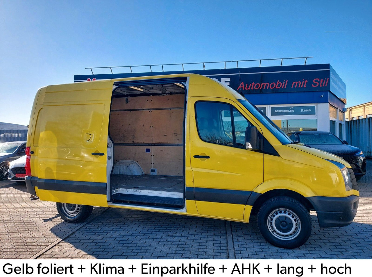 Volkswagen Crafter Kasten 35 mittel L2H2 Hochdach KLIMA AHK - 无侧窗厢式货车:图1 Volkswagen Crafter Kasten 35 mittel L2H2 Hochdach KLIMA AHK - 无侧窗厢式货车:图1