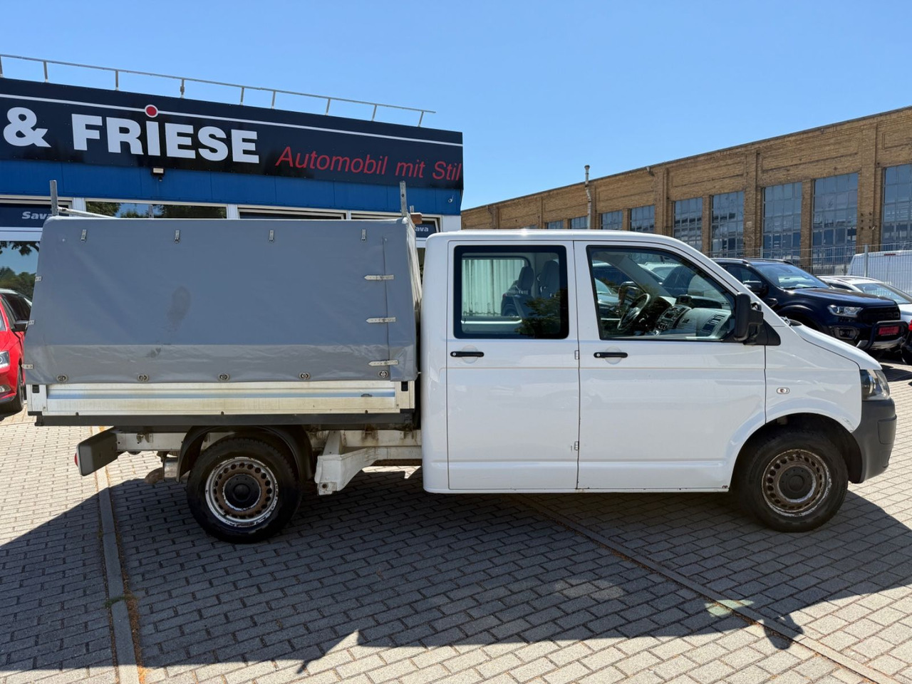 Volkswagen T5 Transporter Pritsche DoKA 4Motion 4x4 Klima - 侧帘货车, 康比货车:图2 Volkswagen T5 Transporter Pritsche DoKA 4Motion 4x4 Klima - 侧帘货车, 康比货车:图2