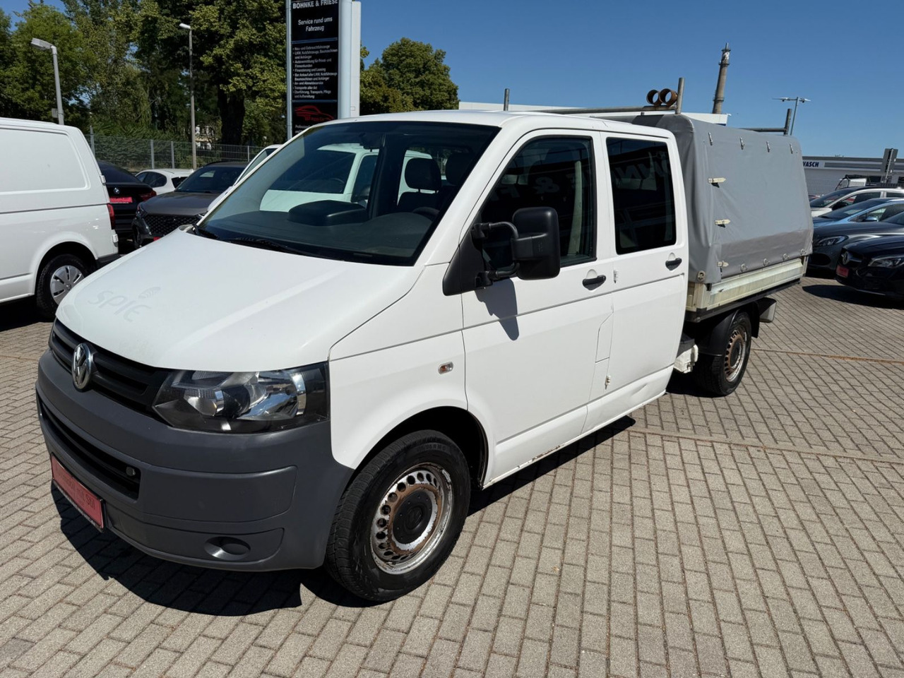 侧帘货车, 康比货车 Volkswagen T5 Transporter Pritsche DoKA 4Motion 4x4 Klima：图6