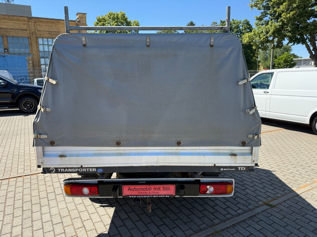 Volkswagen T5 Transporter Pritsche DoKA 4Motion 4x4 Klima - 侧帘货车, 康比货车:图4 Volkswagen T5 Transporter Pritsche DoKA 4Motion 4x4 Klima - 侧帘货车, 康比货车:图4