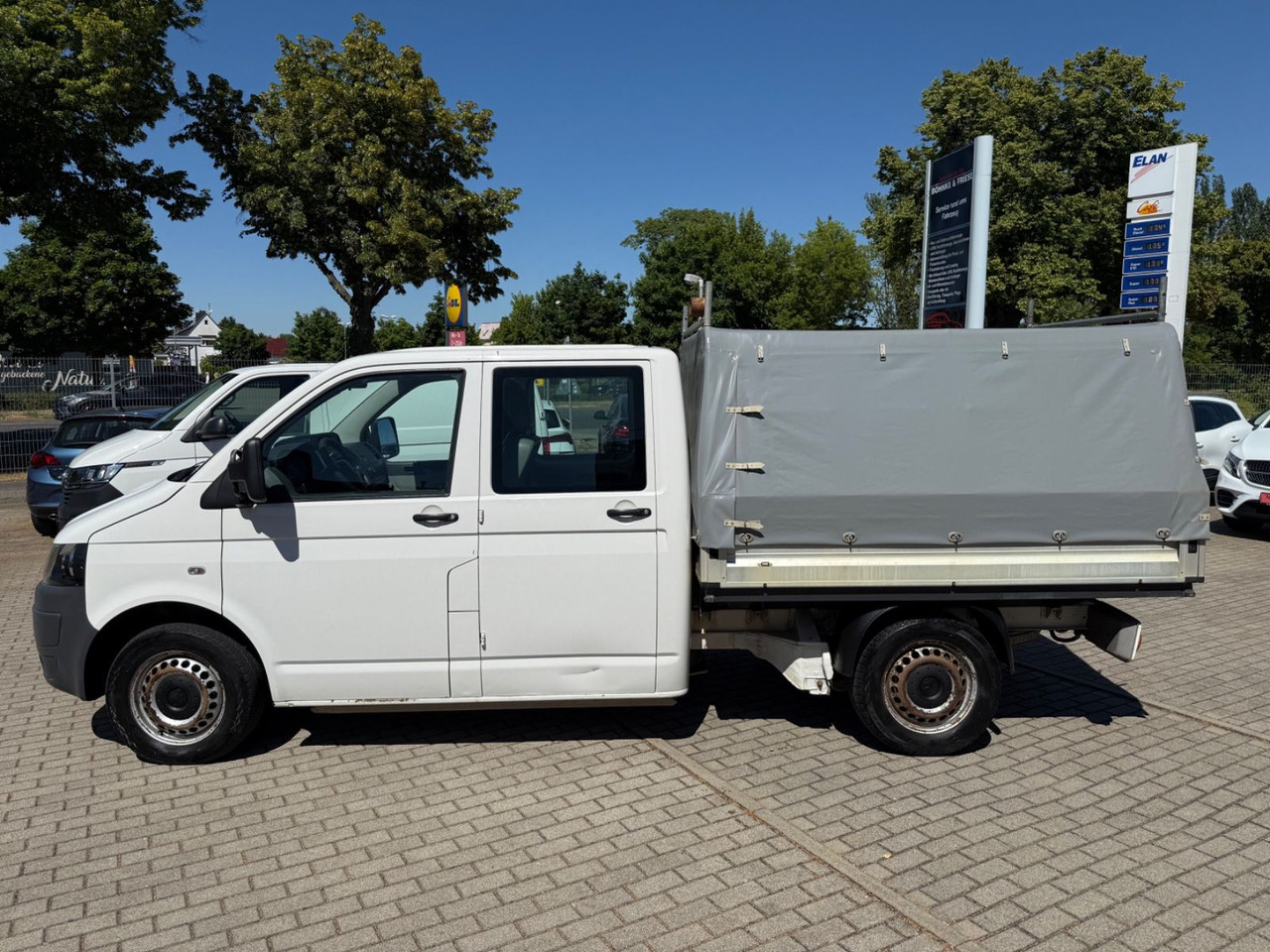 Volkswagen T5 Transporter Pritsche DoKA 4Motion 4x4 Klima - 侧帘货车, 康比货车:图5 Volkswagen T5 Transporter Pritsche DoKA 4Motion 4x4 Klima - 侧帘货车, 康比货车:图5