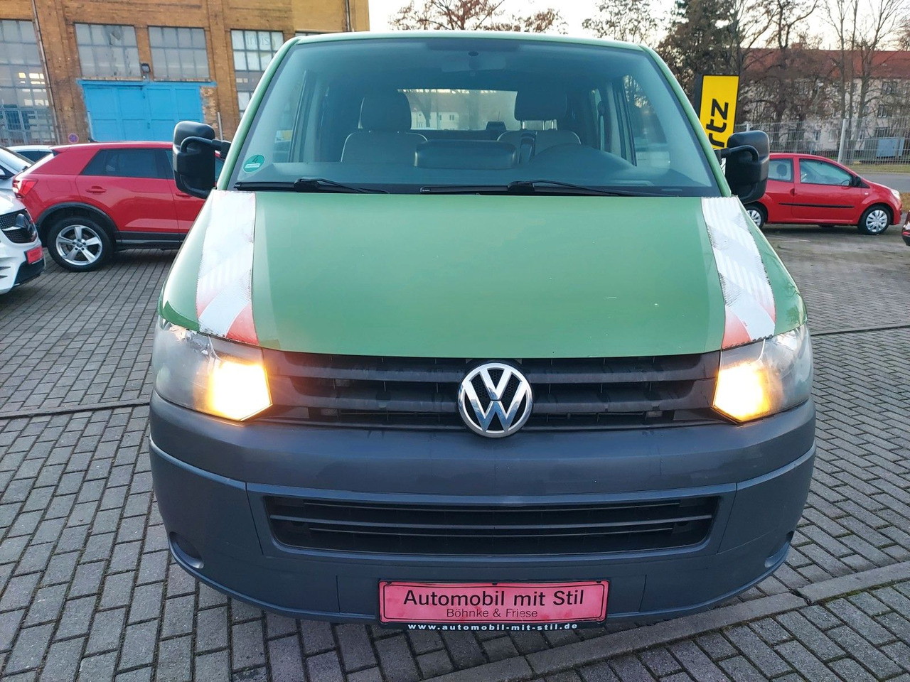 Volkswagen T5 Transporter Pritsche Doppelkabine - 平板货车, 康比货车:图2 Volkswagen T5 Transporter Pritsche Doppelkabine - 平板货车, 康比货车:图2