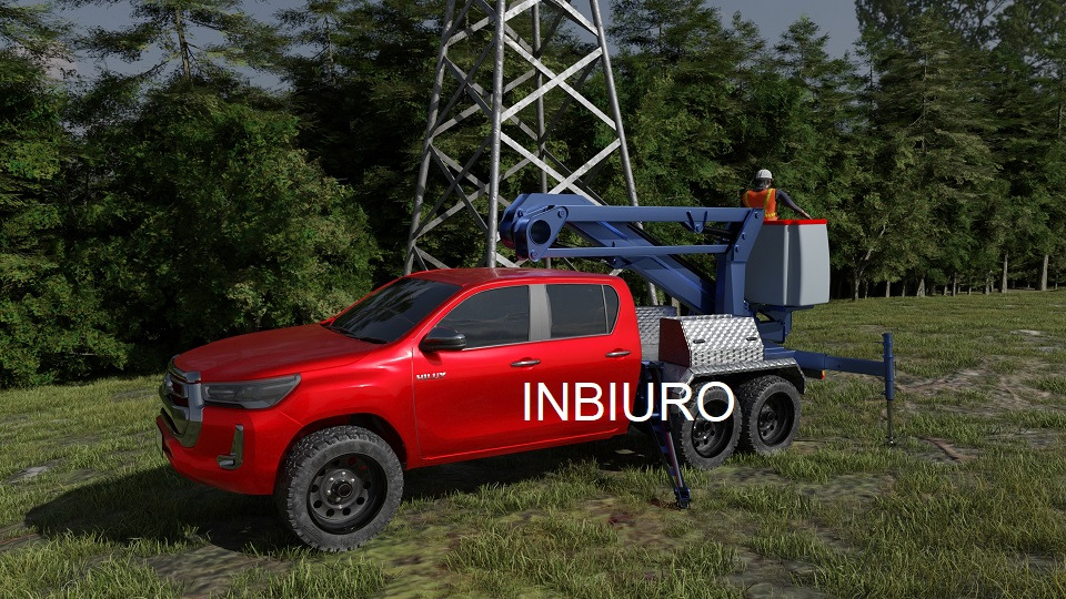 Hilux pickup - 车载空中平台:图1 Hilux pickup - 车载空中平台:图1