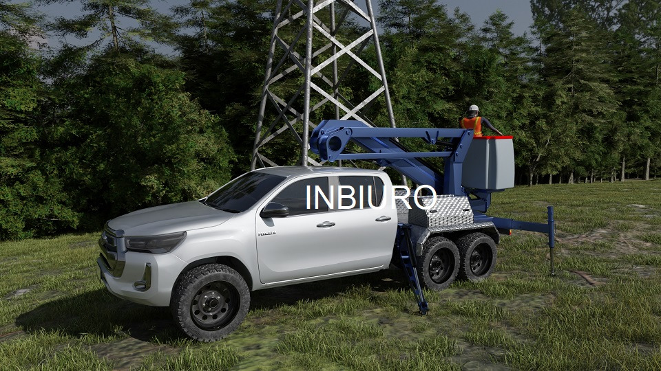 Hilux pickup - 车载空中平台:图3 Hilux pickup - 车载空中平台:图3