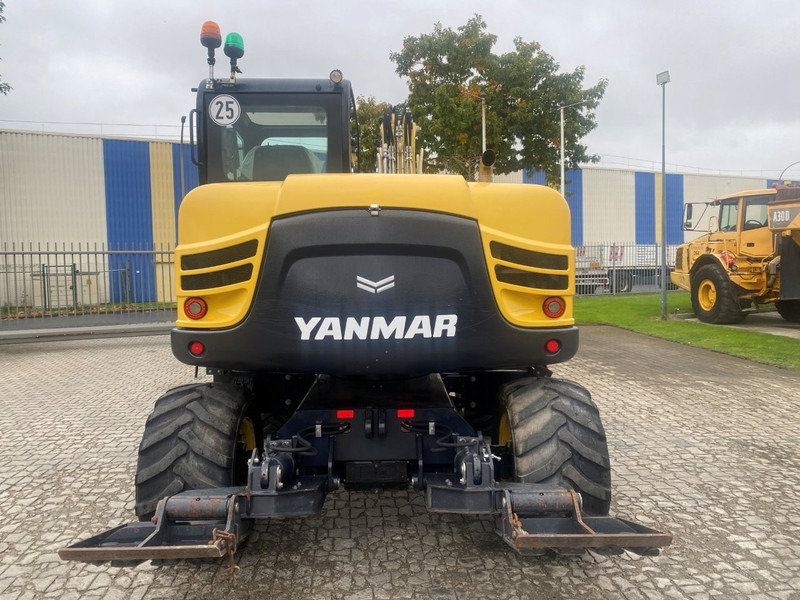 Yanmar B95w NVT - 轮式挖掘机:图4 Yanmar B95w NVT - 轮式挖掘机:图4
