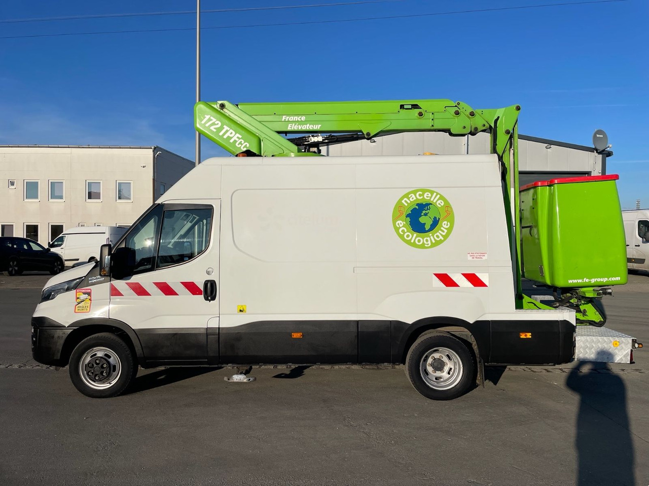 Iveco Daily 50C18 Hubsteiger/FRANCE-ELEVATEUR/17m/968h - 车载空中平台:图4 Iveco Daily 50C18 Hubsteiger/FRANCE-ELEVATEUR/17m/968h - 车载空中平台:图4