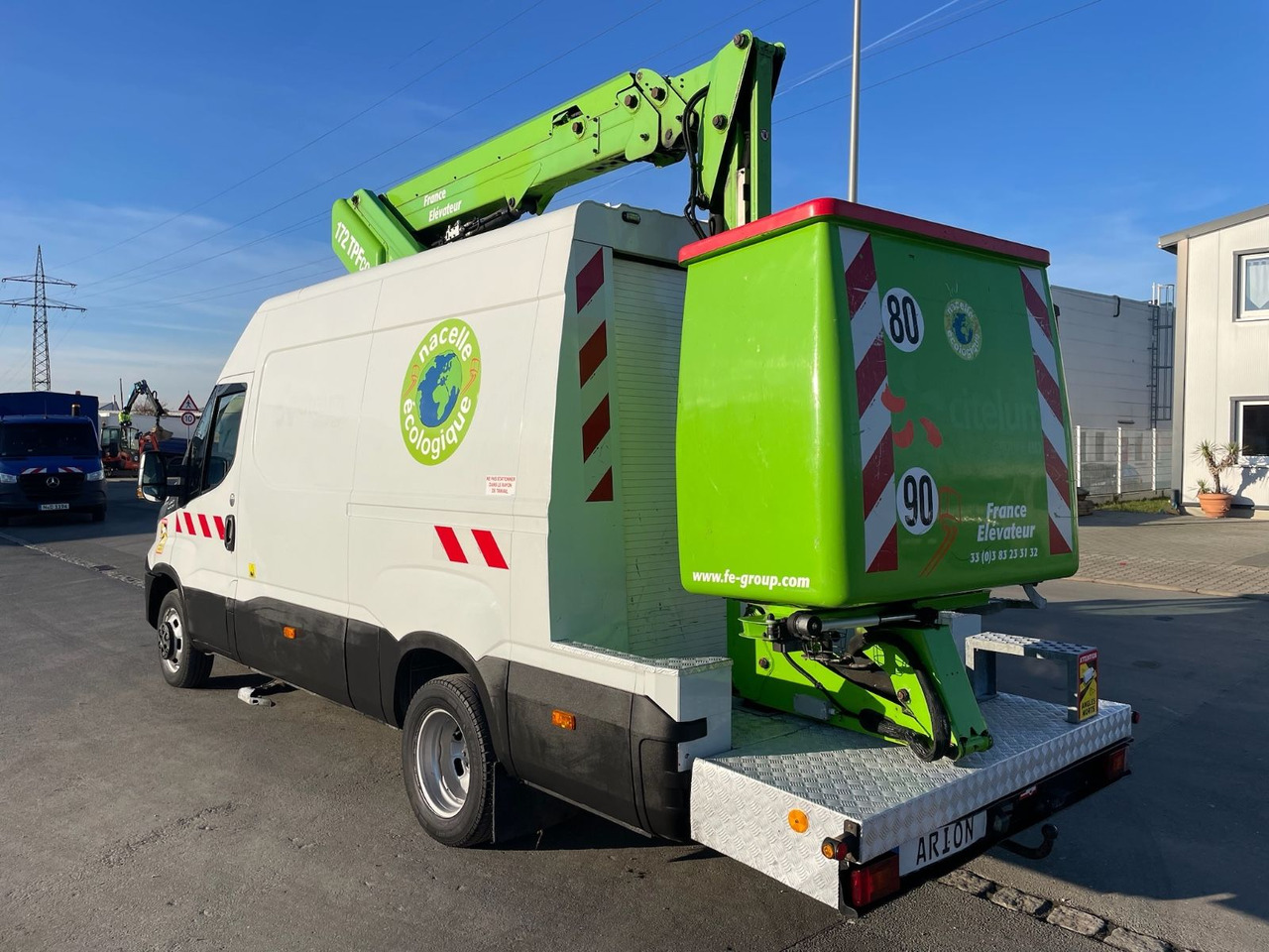 Iveco Daily 50C18 Hubsteiger/FRANCE-ELEVATEUR/17m/968h - 车载空中平台:图5 Iveco Daily 50C18 Hubsteiger/FRANCE-ELEVATEUR/17m/968h - 车载空中平台:图5