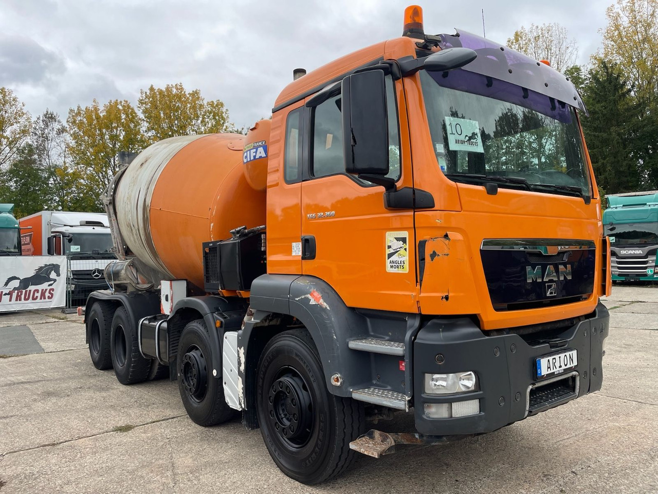 MAN TGS 32.360 8x4 BB Betonmischer/CIFA/SL9/9m3/EU4 - 混凝土搅拌车:图1 MAN TGS 32.360 8x4 BB Betonmischer/CIFA/SL9/9m3/EU4 - 混凝土搅拌车:图1