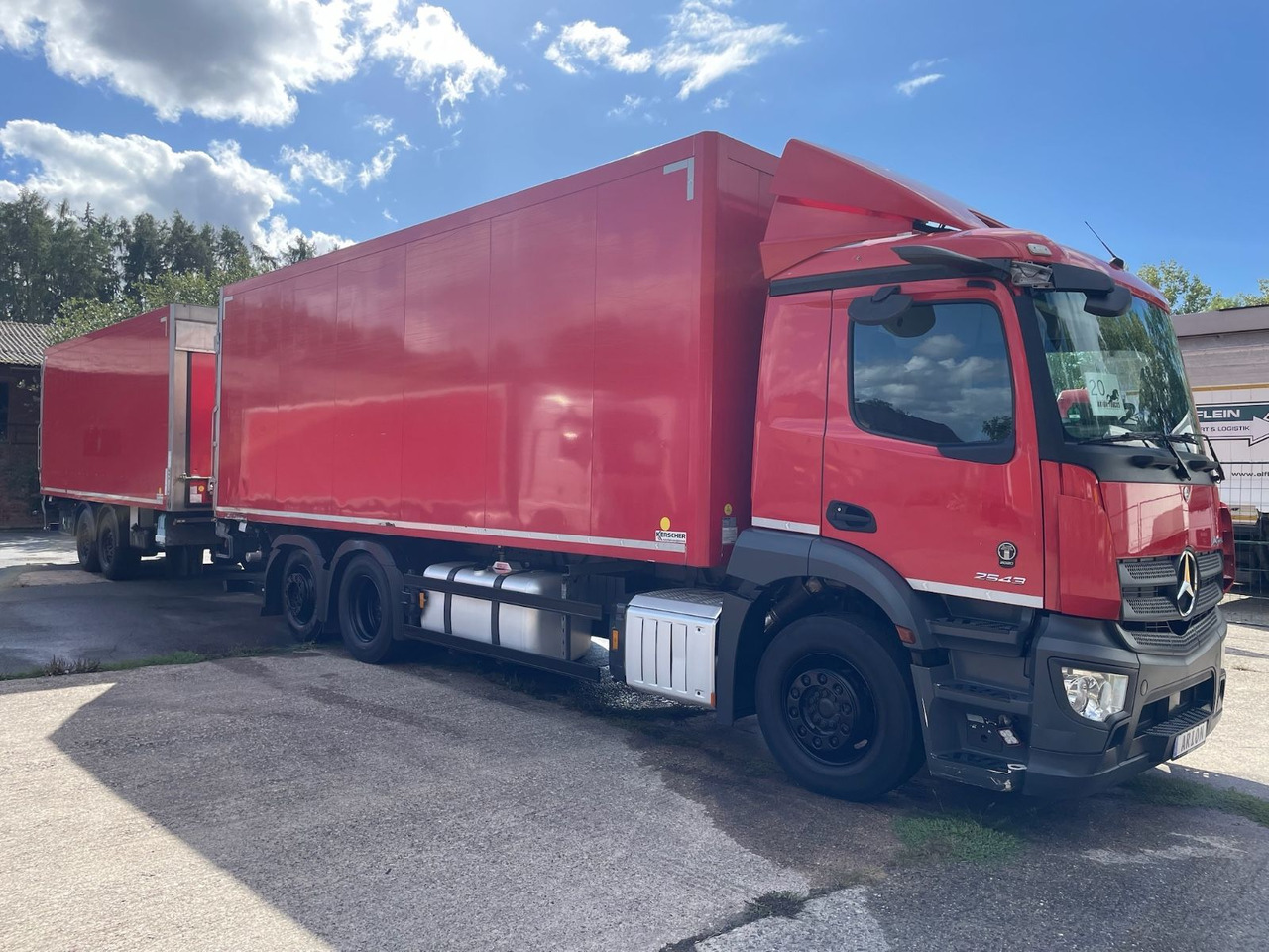 Mercedes-Benz Actros 2543 6x2 Kühlkoffer/CARRIER/KERSCHER/EU6d - 冷藏车:图1 Mercedes-Benz Actros 2543 6x2 Kühlkoffer/CARRIER/KERSCHER/EU6d - 冷藏车:图1
