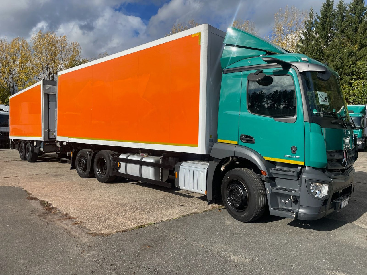 Mercedes-Benz Actros 2543 6x2 Kühlkoffer/CARRIER/NLA/LBW/ACEU6 - 冷藏车:图1 Mercedes-Benz Actros 2543 6x2 Kühlkoffer/CARRIER/NLA/LBW/ACEU6 - 冷藏车:图1