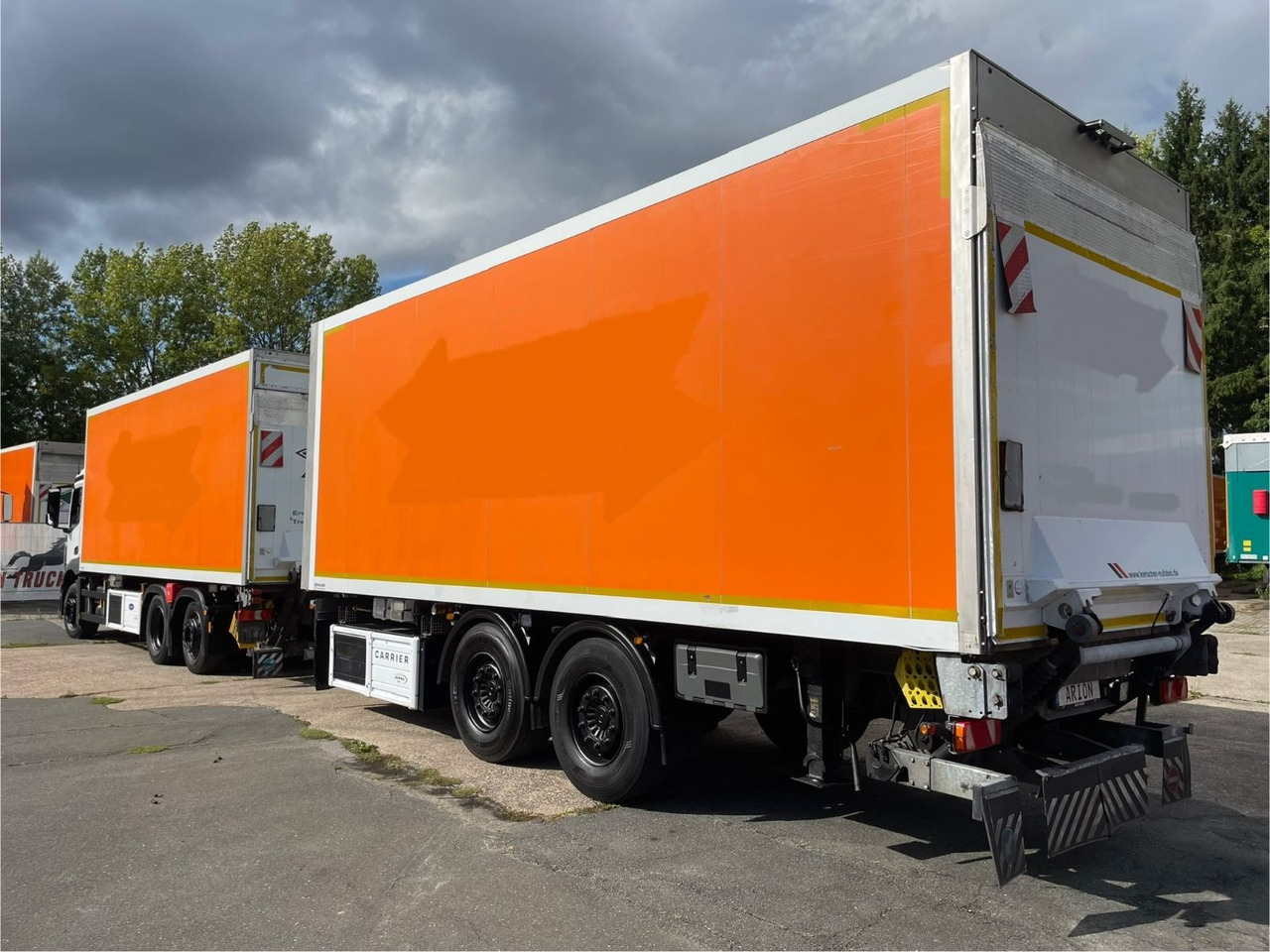 Mercedes-Benz Antos 2543 6x2 Kühlkoffer/CARRIER/KERSCHER/NLA - 冷藏车:图4 Mercedes-Benz Antos 2543 6x2 Kühlkoffer/CARRIER/KERSCHER/NLA - 冷藏车:图4