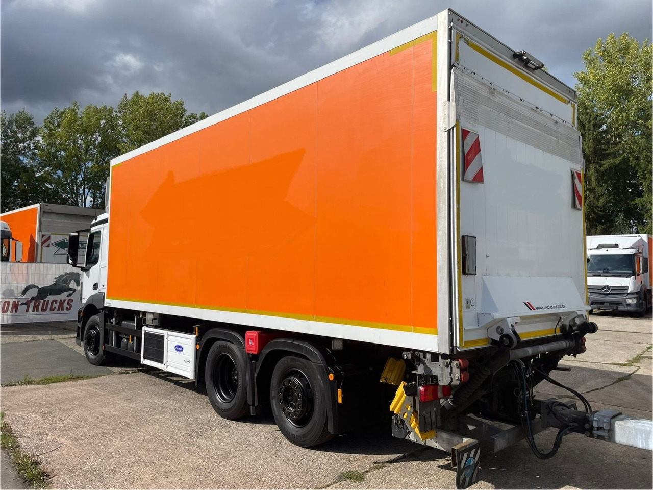 Mercedes-Benz Antos 2543 6x2 Kühlkoffer/CARRIER/NLA/LBW/AC/EU6 - 冷藏车:图4 Mercedes-Benz Antos 2543 6x2 Kühlkoffer/CARRIER/NLA/LBW/AC/EU6 - 冷藏车:图4