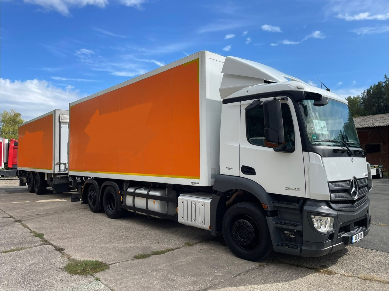 Mercedes-Benz Antos 2543 6x2 Kühlkoffer/CARRIER/NLA/LBW/AC/EU6 - 冷藏车:图1 Mercedes-Benz Antos 2543 6x2 Kühlkoffer/CARRIER/NLA/LBW/AC/EU6 - 冷藏车:图1