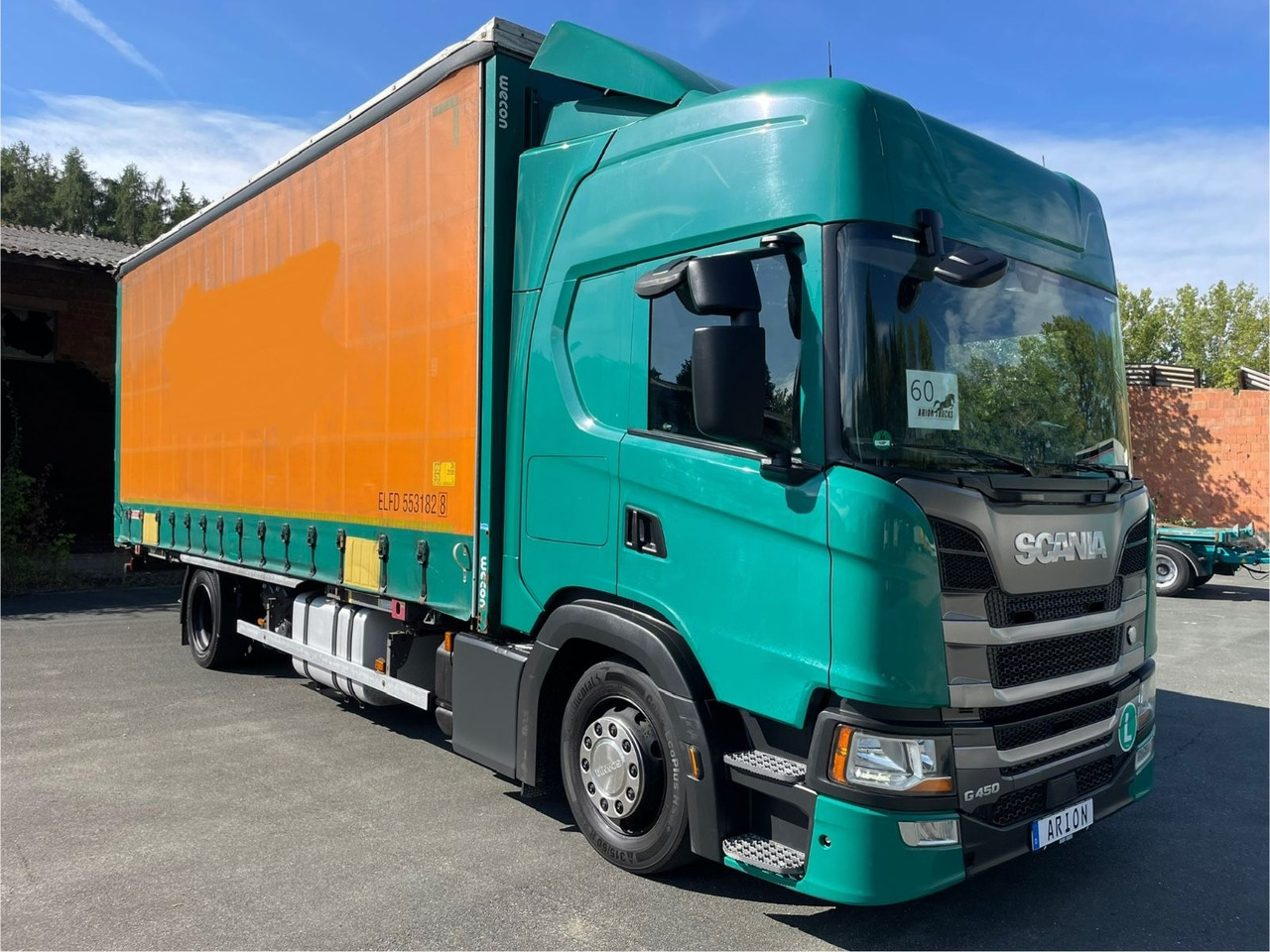 Scania G450 Wechselfahrgestell/WECON/StandAC/EU6d - 集装箱运输车/ 可拆卸车身的卡车:图1 Scania G450 Wechselfahrgestell/WECON/StandAC/EU6d - 集装箱运输车/ 可拆卸车身的卡车:图1
