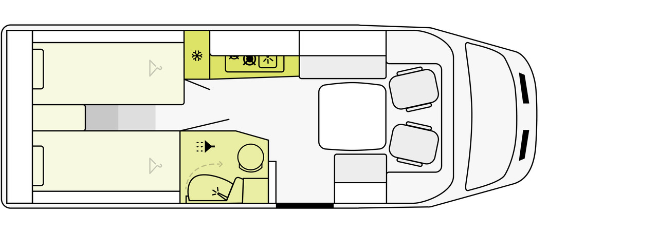 ETRUSCO Etrusco V 6.8 SCF - 露营车:图5 ETRUSCO Etrusco V 6.8 SCF - 露营车:图5
