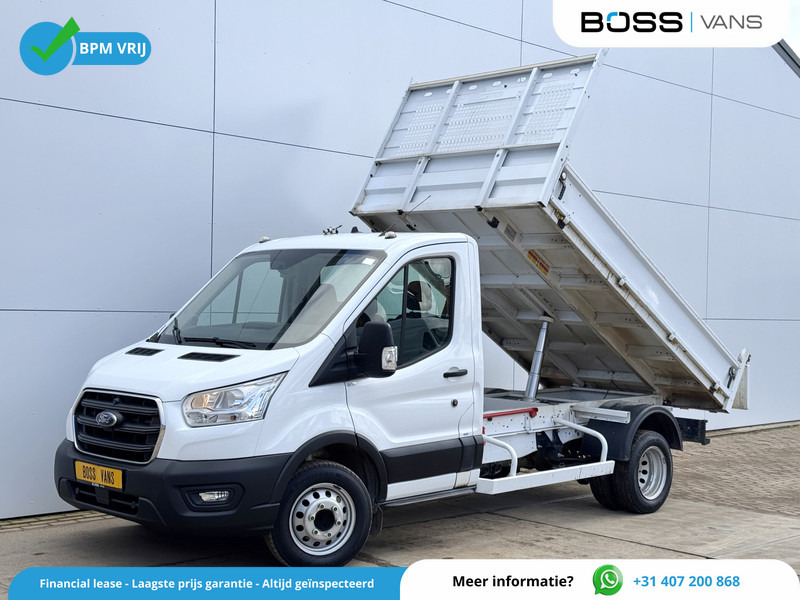 Ford Transit 170pk Kipper Dubbellucht Airco 3,5t Trekhaak Tipper - 翻斗货车:图1 Ford Transit 170pk Kipper Dubbellucht Airco 3,5t Trekhaak Tipper - 翻斗货车:图1