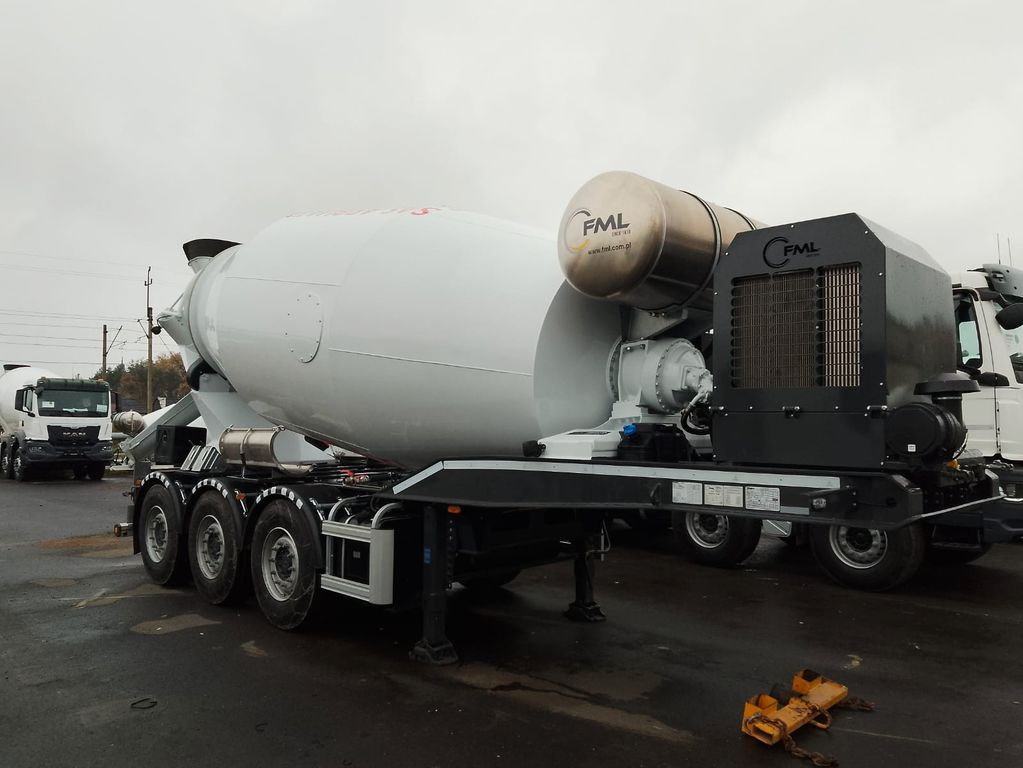 FML CONCRETE MIXER 13 m3 - 混凝土搅拌半拖车:图2 FML CONCRETE MIXER 13 m3 - 混凝土搅拌半拖车:图2