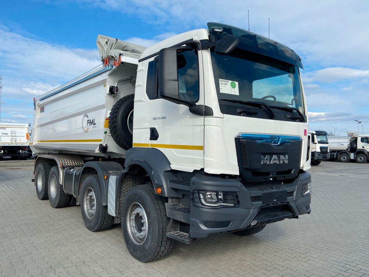 MAN TGS 41.400 8x4 EURO2 AUTOMAT TIPPER CR. SYSTEM - 翻斗车:图1 MAN TGS 41.400 8x4 EURO2 AUTOMAT TIPPER CR. SYSTEM - 翻斗车:图1
