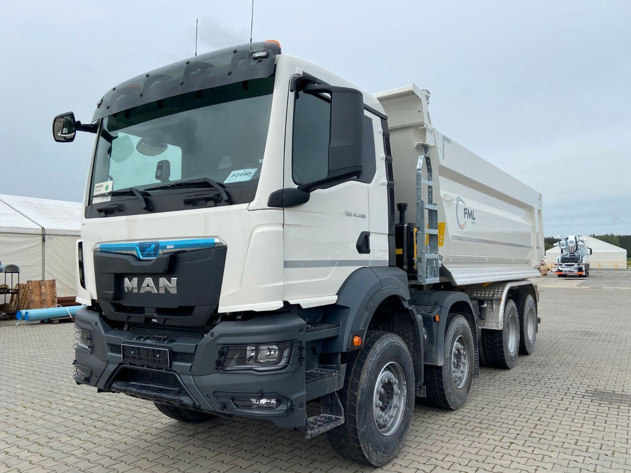 MAN TGS 41.400 8x4 EURO2 FML KIPPER 21M3 - 翻斗车:图2 MAN TGS 41.400 8x4 EURO2 FML KIPPER 21M3 - 翻斗车:图2