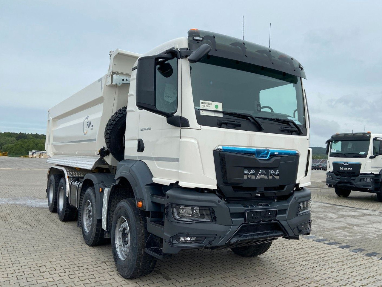 MAN TGS 41.400 8x4 EURO2 FML KIPPER 21M3 - 翻斗车:图1 MAN TGS 41.400 8x4 EURO2 FML KIPPER 21M3 - 翻斗车:图1