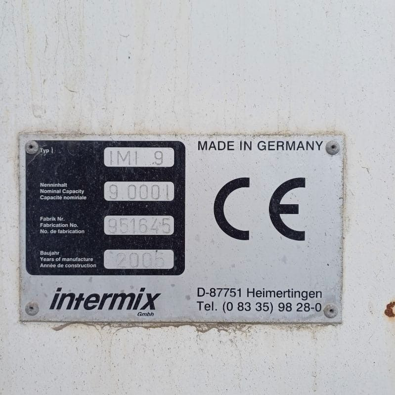 混凝土搅拌车 Mercedes-Benz ACTROS 3236 INTERMIX 9M3：图10