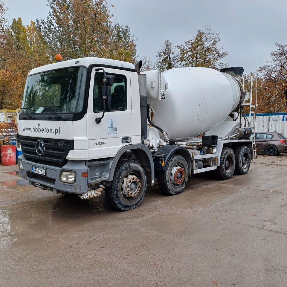 Mercedes-Benz ACTROS 3236 INTERMIX 9M3 - 混凝土搅拌车:图2 Mercedes-Benz ACTROS 3236 INTERMIX 9M3 - 混凝土搅拌车:图2