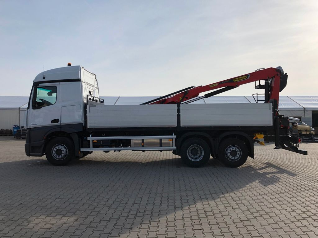 Mercedes-Benz ACTROS F 2646 PALFINGER PK 20.501 L - 栏板式/ 平板卡车, 起重车:图4 Mercedes-Benz ACTROS F 2646 PALFINGER PK 20.501 L - 栏板式/ 平板卡车, 起重车:图4