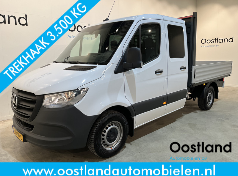 Mercedes-Benz Sprinter 315 CDI L2 RWD DC Dubbel Cabine Open Laadbak / Euro 6 / Trekhaak 3500 KG / Airco / DC 7 Pers. 650 KM !! / BPM VRIJ !! - 平板货车, 康比货车:图1 Mercedes-Benz Sprinter 315 CDI L2 RWD DC Dubbel Cabine Open Laadbak / Euro 6 / Trekhaak 3500 KG / Airco / DC 7 Pers. 650 KM !! / BPM VRIJ !! - 平板货车, 康比货车:图1