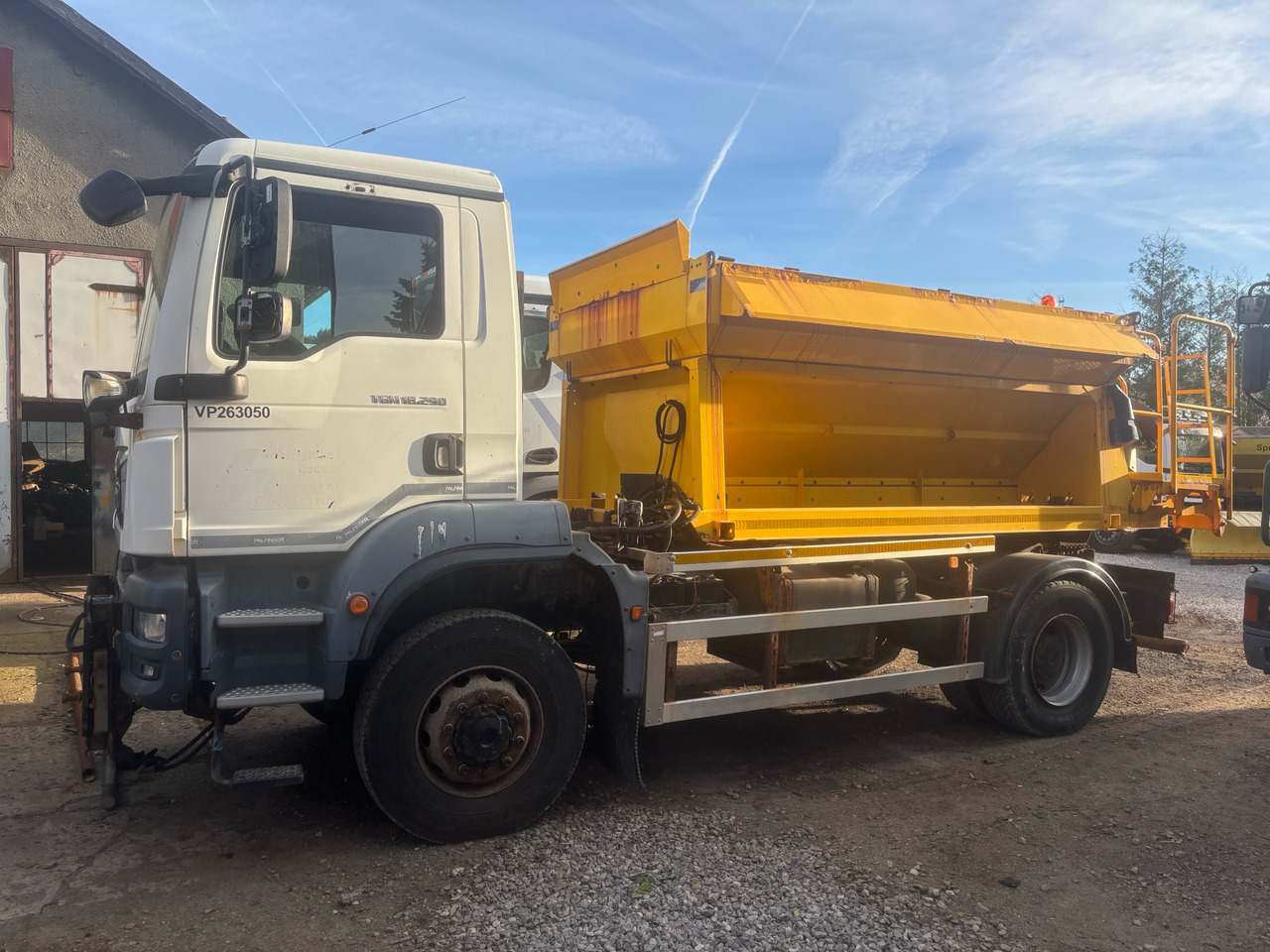 MAN TGM 18.290 4x4BB SPREADER/GRITTER/Plough - 除雪车:图5 MAN TGM 18.290 4x4BB SPREADER/GRITTER/Plough - 除雪车:图5