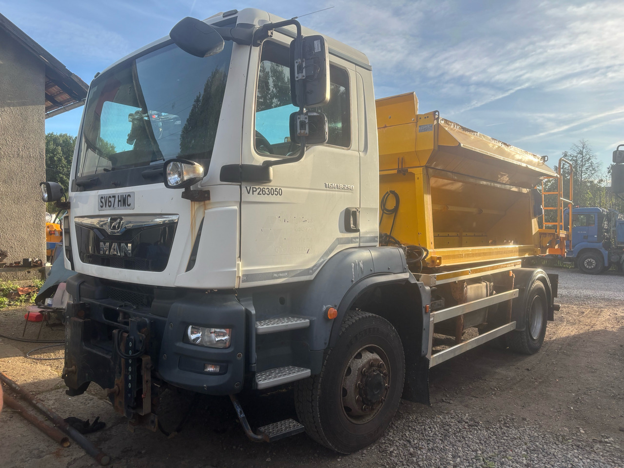 MAN TGM 18.290 4x4BB SPREADER/GRITTER/Plough - 除雪车:图3 MAN TGM 18.290 4x4BB SPREADER/GRITTER/Plough - 除雪车:图3