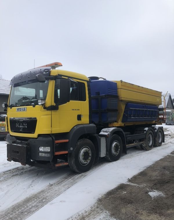 MAN TGS 32.360 8x4 piaskarka solarka schmidt euro5 pług - 市政/ 专用车辆, 卡车:图1 MAN TGS 32.360 8x4 piaskarka solarka schmidt euro5 pług - 市政/ 专用车辆, 卡车:图1
