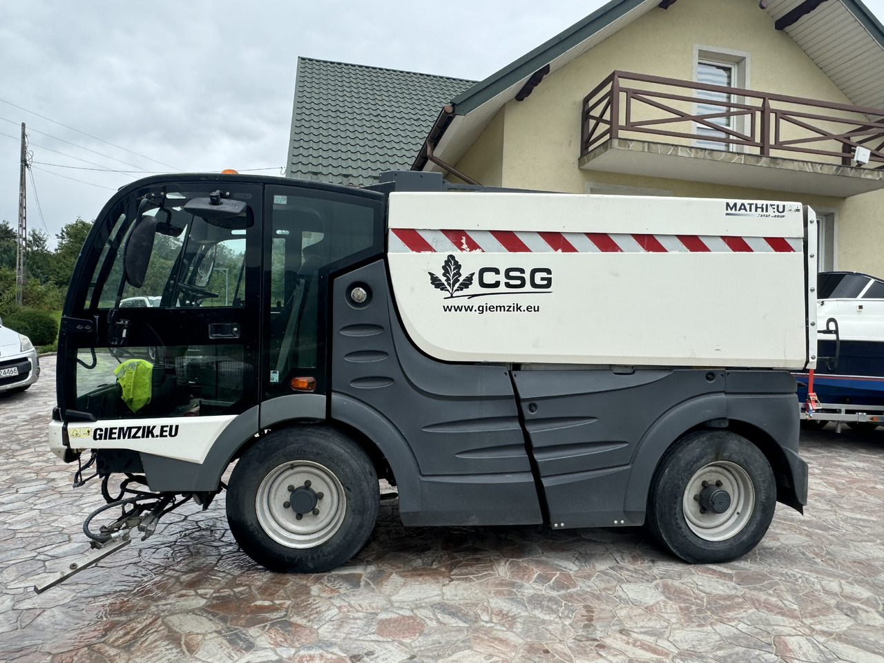 MATHIEU Grand Aquadyne 4000 water truck sprayer HP washer - 道路清扫机:图4 MATHIEU Grand Aquadyne 4000 water truck sprayer HP washer - 道路清扫机:图4