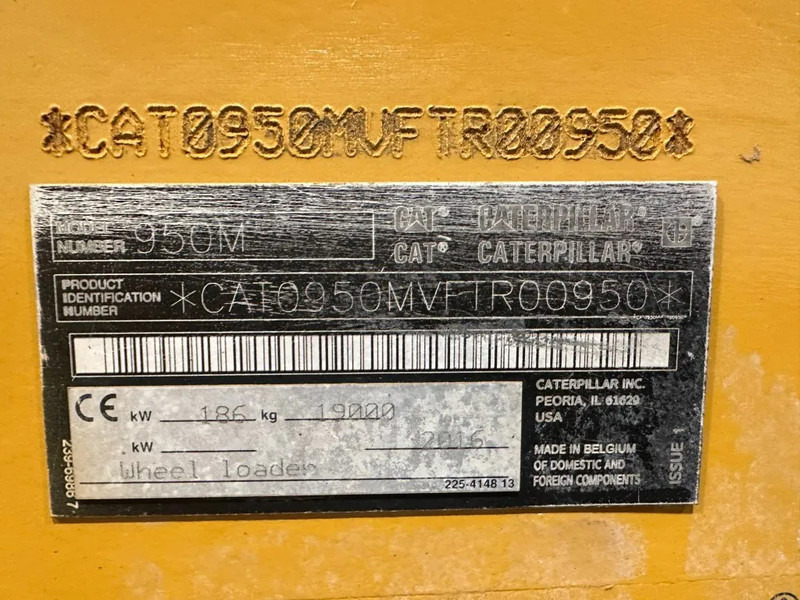 Caterpillar 950M - 轮式装载机:图3 Caterpillar 950M - 轮式装载机:图3