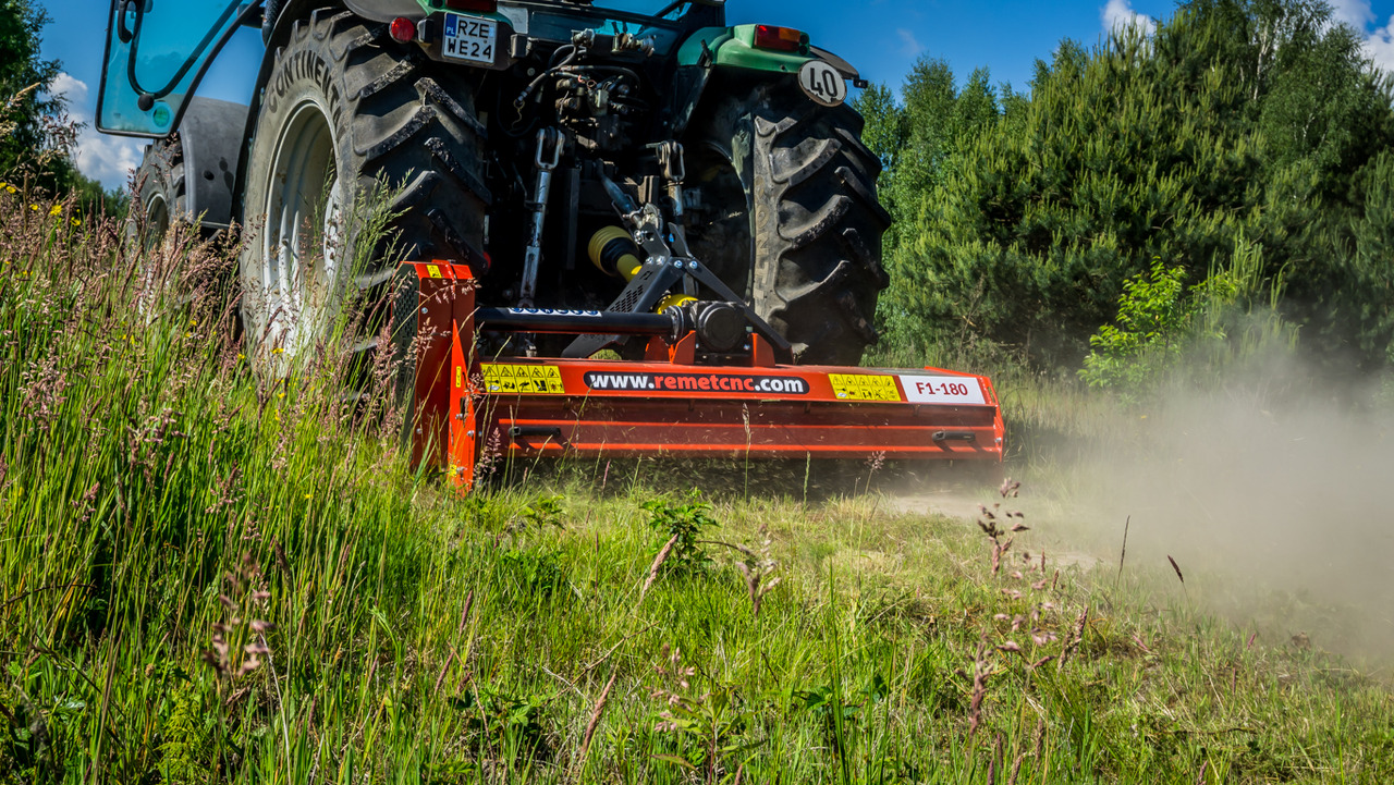REMET CNC F1-180 - 甩刀式割草机:图3 REMET CNC F1-180 - 甩刀式割草机:图3