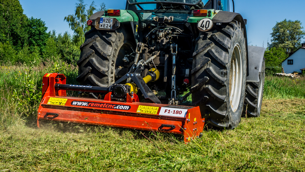 REMET CNC F1-180 - 甩刀式割草机:图5 REMET CNC F1-180 - 甩刀式割草机:图5
